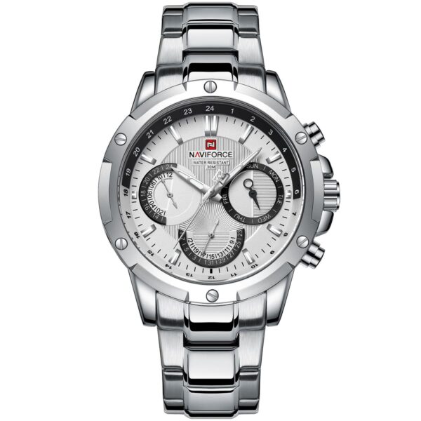 Naviforce Watch For Men NF9196S-S-W