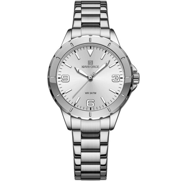 Naviforce Watch For Women NF5022-S-W-S
