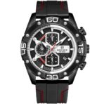 Naviforce Watch For Men NF8018T-B-B-R