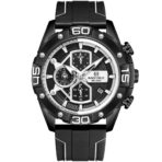 Naviforce Watch For Men NF8018T-B-B-W