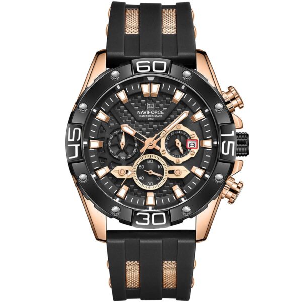 Naviforce Watch For Men NF8019T-RG-B-B