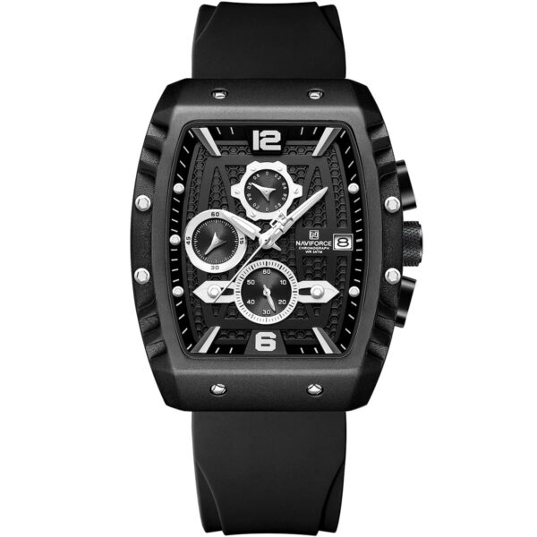 Naviforce Watch For Men NF8025-B-W-B