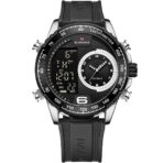 Naviforce Watch For Men NF9199T-S-W-B