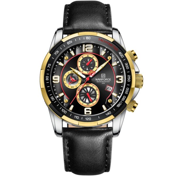 Naviforce Watch For Men NF8020L-G-B-B