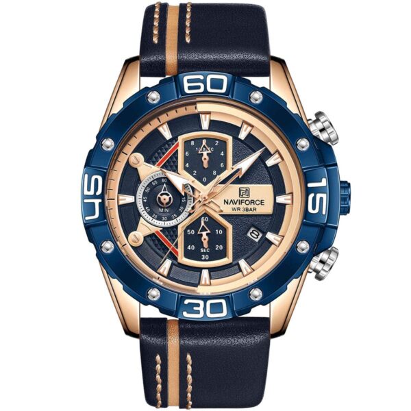 Naviforce Watch For Men NF8018L-RG-BE-BE