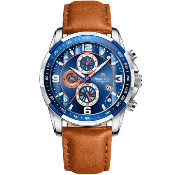 Naviforce Watch For Men NF8020L-S-BE-O