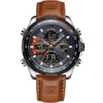 Naviforce Watch For Men NF9197L-S-GY-O-BN