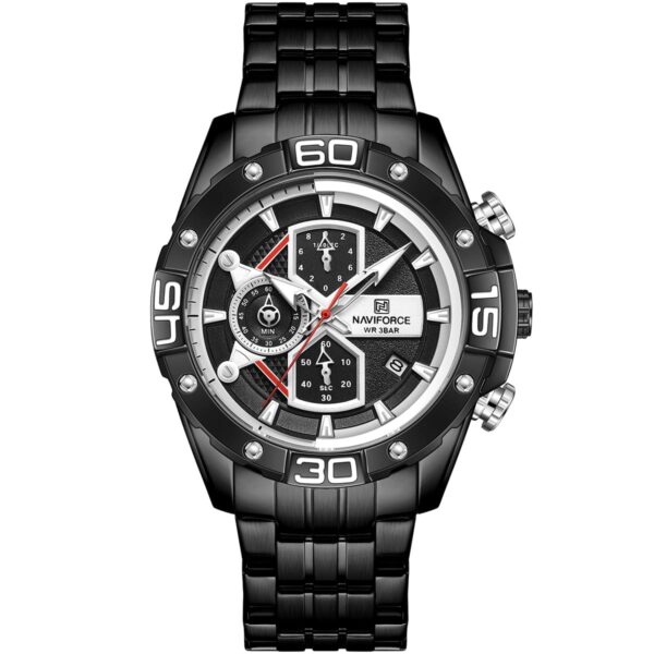 Naviforce Watch For Men NF8018S-B-B-B