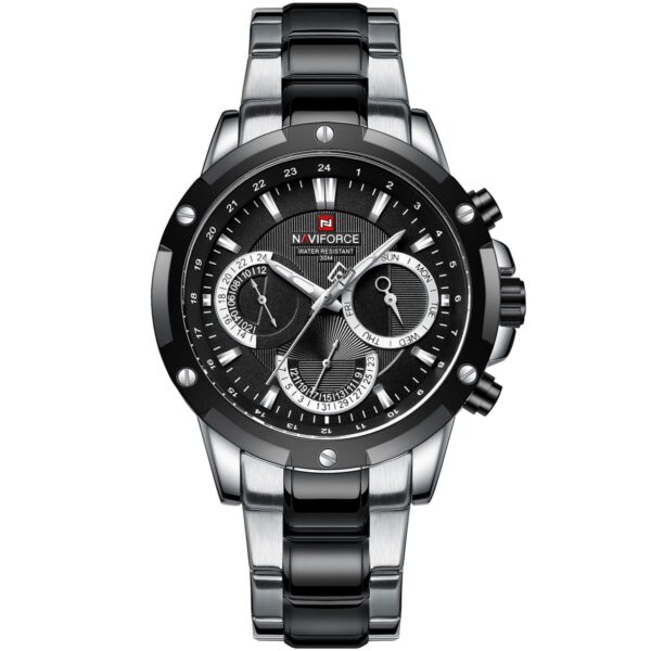 Naviforce Watch For Men NF9196S-S-B