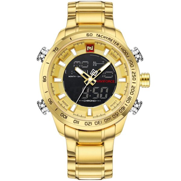 Naviforce Watch For Men NF9093-G-G