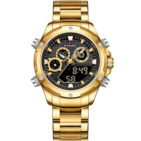 Naviforce Watch For Men NF9217-G-B
