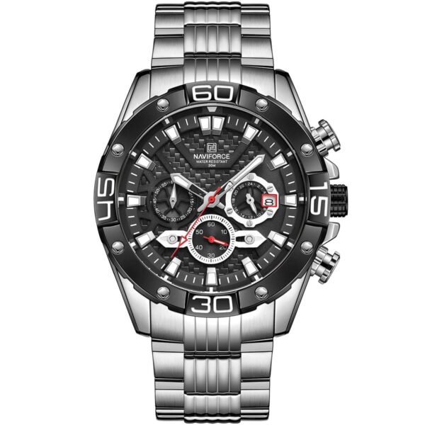 Naviforce Watch For Men NF8019S-S-B