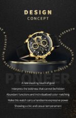 Naviforce Watch For Men NF9197L-G-B-B - Image 2