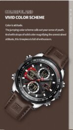 Naviforce Watch For Men NF9197L-S-B-D-BN - Image 2