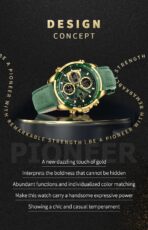 Naviforce Watch For Men NF9197L-G-GN-GN - Image 2