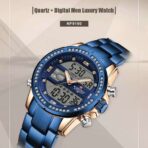 Naviforce Watch For Men NF9190-RG-BE - Image 2