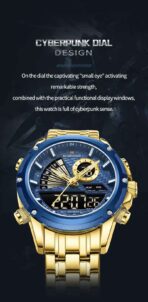 Naviforce Watch For Men NF9205-G-BE - Image 2