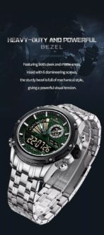 Naviforce Watch For Men NF9205-S-GN - Image 2