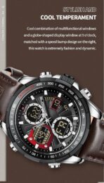 Naviforce Watch For Men NF9197L-S-B-D-BN - Image 3