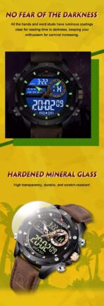 Naviforce Watch For Men NF9208-B-B-D-BN - Image 3