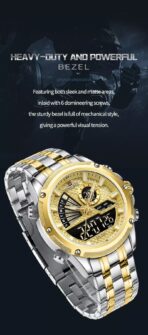 Naviforce Watch For Men NF9205-S-G - Image 3