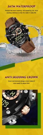 Naviforce Watch For Men NF9208-B-B-D-BN - Image 4