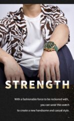 Naviforce Watch For Men NF9197L-G-GN-GN - Image 4