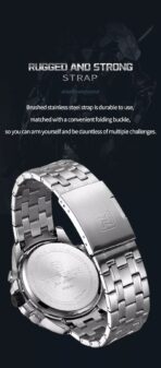 Naviforce Watch For Men NF9205-S-B - Image 4