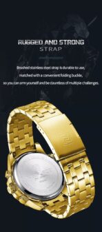 Naviforce Watch For Men NF9205-G-BE - Image 4