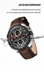 Naviforce Watch For Men NF9197L-S-B-D-BN - Image 6