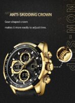 Naviforce Watch For Men NF9197L-G-B-B - Image 9