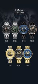 Naviforce Watch For Men NF9205-S-G - Image 9