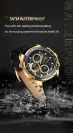 Naviforce Watch For Men NF9197L-G-B-B - Image 11