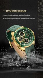 Naviforce Watch For Men NF9197L-G-GN-GN - Image 11