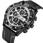 Naviforce Watch For Men NF8018T-B-B-W - Image 2