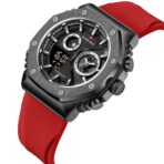 Naviforce Watch For Men NF9216T-B-B-R - Image 2