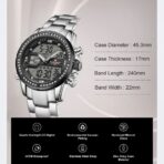 Naviforce Watch For Men NF9190-S-B - Image 12