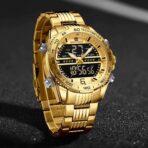 Naviforce Watch For Men NF9195S-G-G-G - Image 4