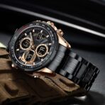 Naviforce Watch For Men NF9197S-RG-B-B - Image 4