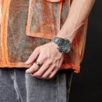 Naviforce Watch For Men NF9207-S-B-GN - Image 5