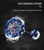 Naviforce Watch For Men NF8021-S-BE - Image 6