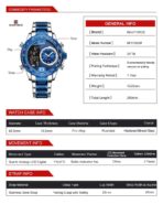 Naviforce Watch For Men NF9199S-S-BE - Image 6