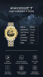 Naviforce Watch For Men NF9205-S-G - Image 14