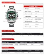 Naviforce Watch For Men NF9201-S-GN - Image 6