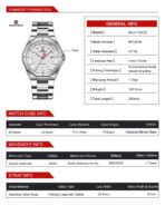 Naviforce Watch For Men NF9200S-S-W - Image 6