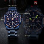 Naviforce Watch For Men NF9117S-B-RG - Image 6