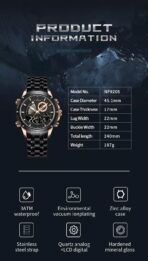 Naviforce Watch For Men NF9205-RG-B - Image 13