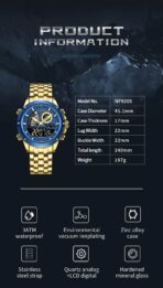 Naviforce Watch For Men NF9205-G-BE - Image 14