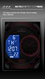 Naviforce Watch For Men NF9199T-B-R-B - Image 9