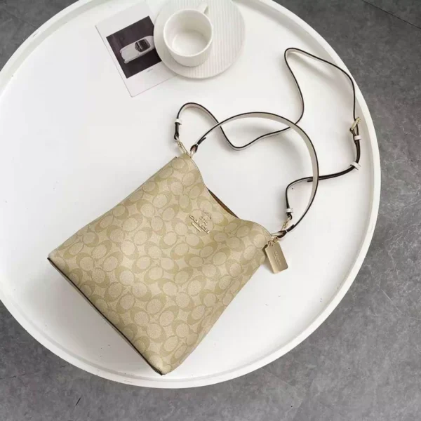 Mollie Bucket Bag 26 In Signature Canvas